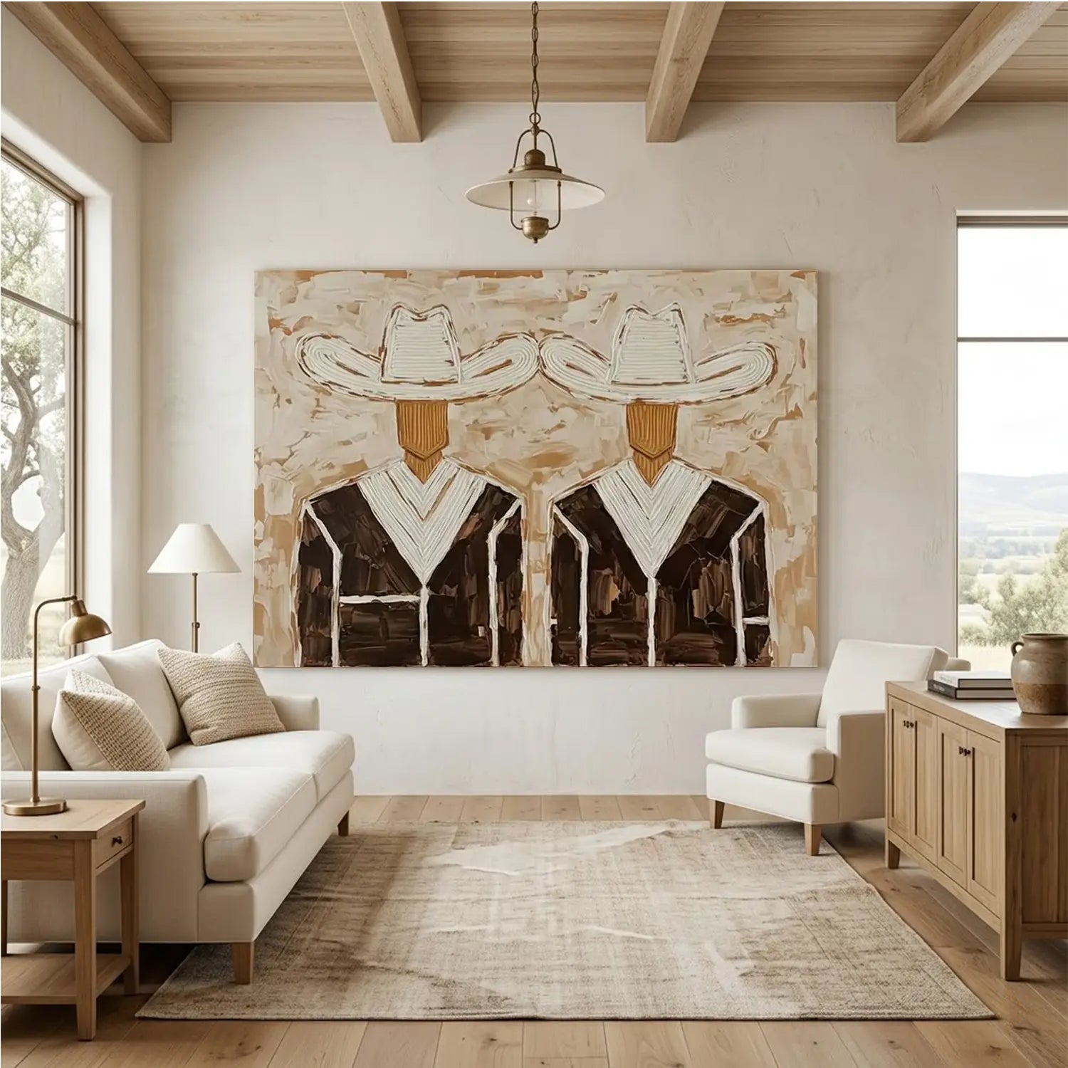 Vintage Americana Art | Mirrored Muse