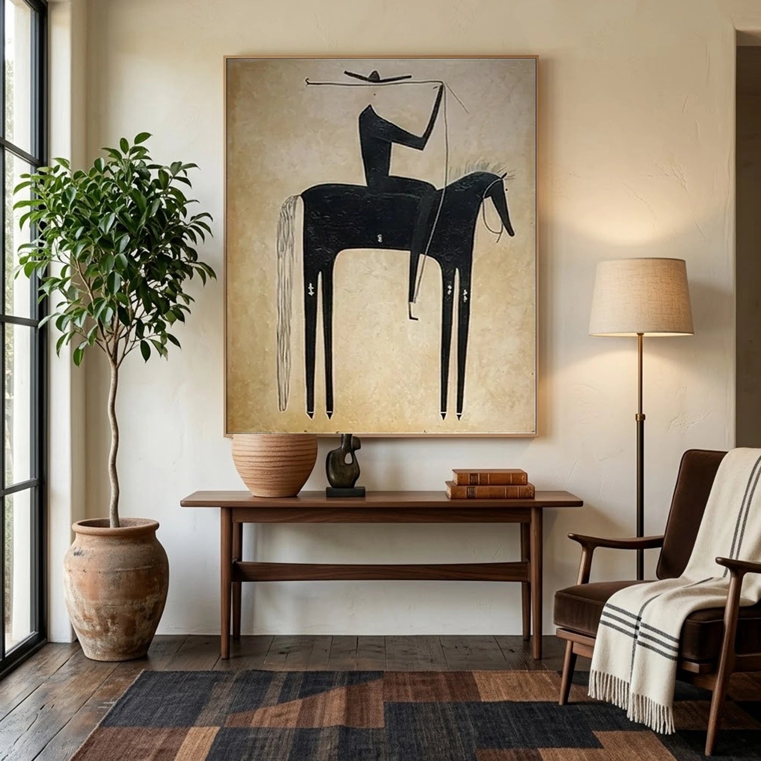 Vintage Americana Art | Silent Sentinel