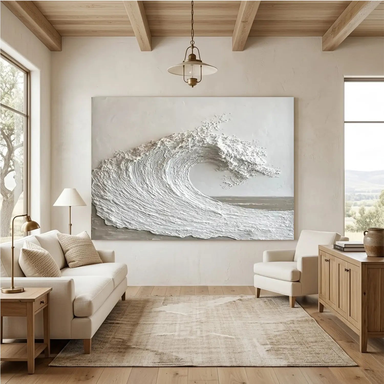 Ocean And Sky Painting