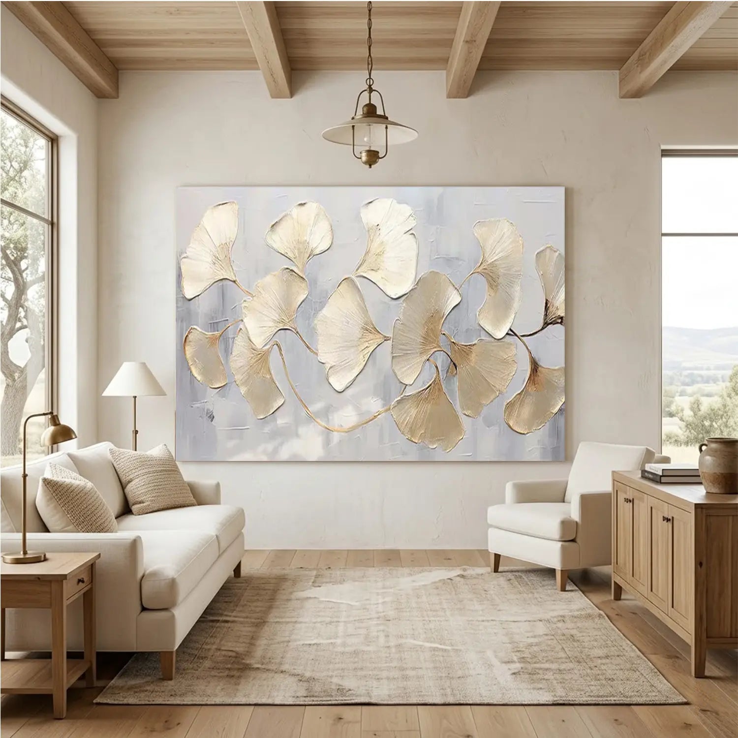 Flower And Tree Painting