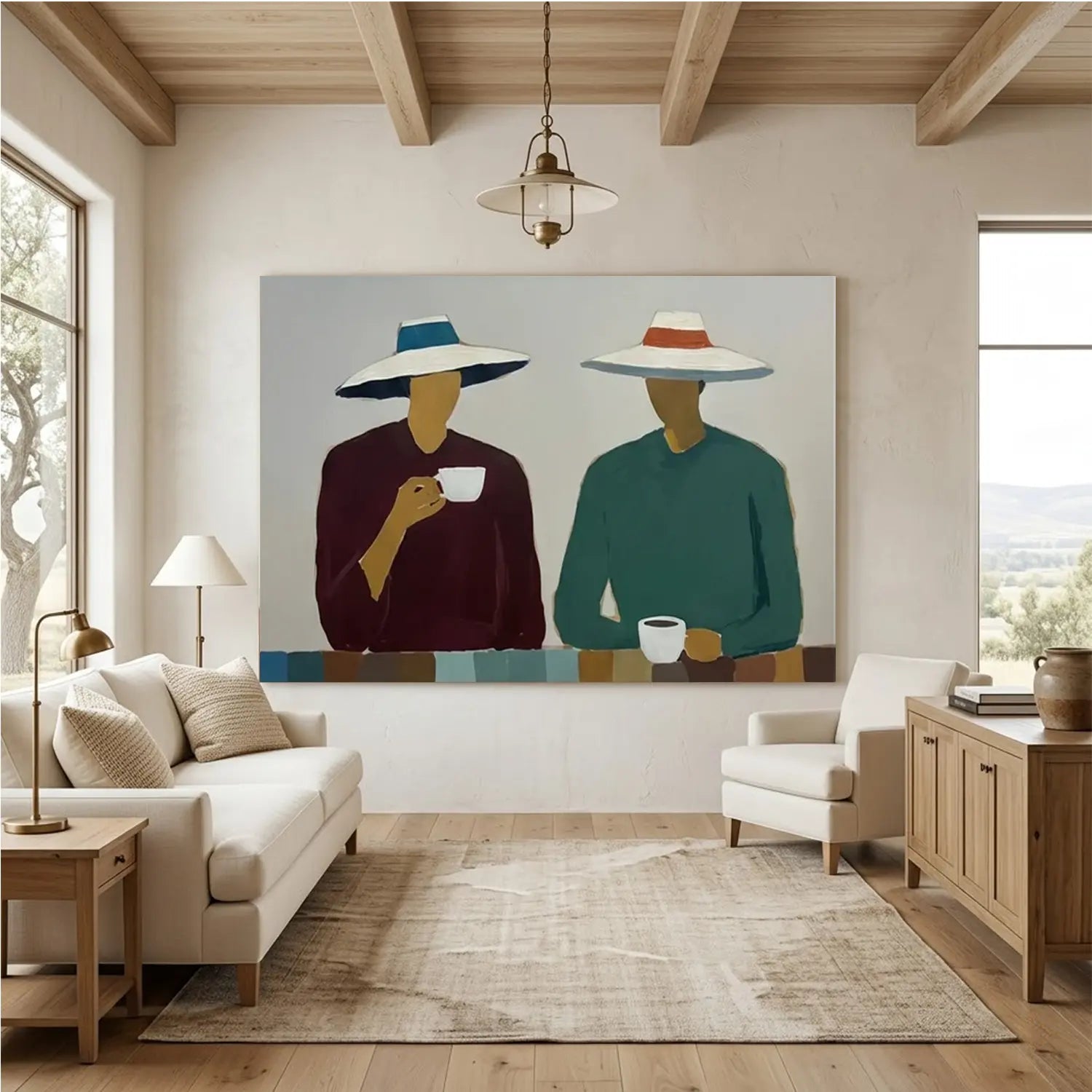 Vintage Americana Art | Cafe Reverie