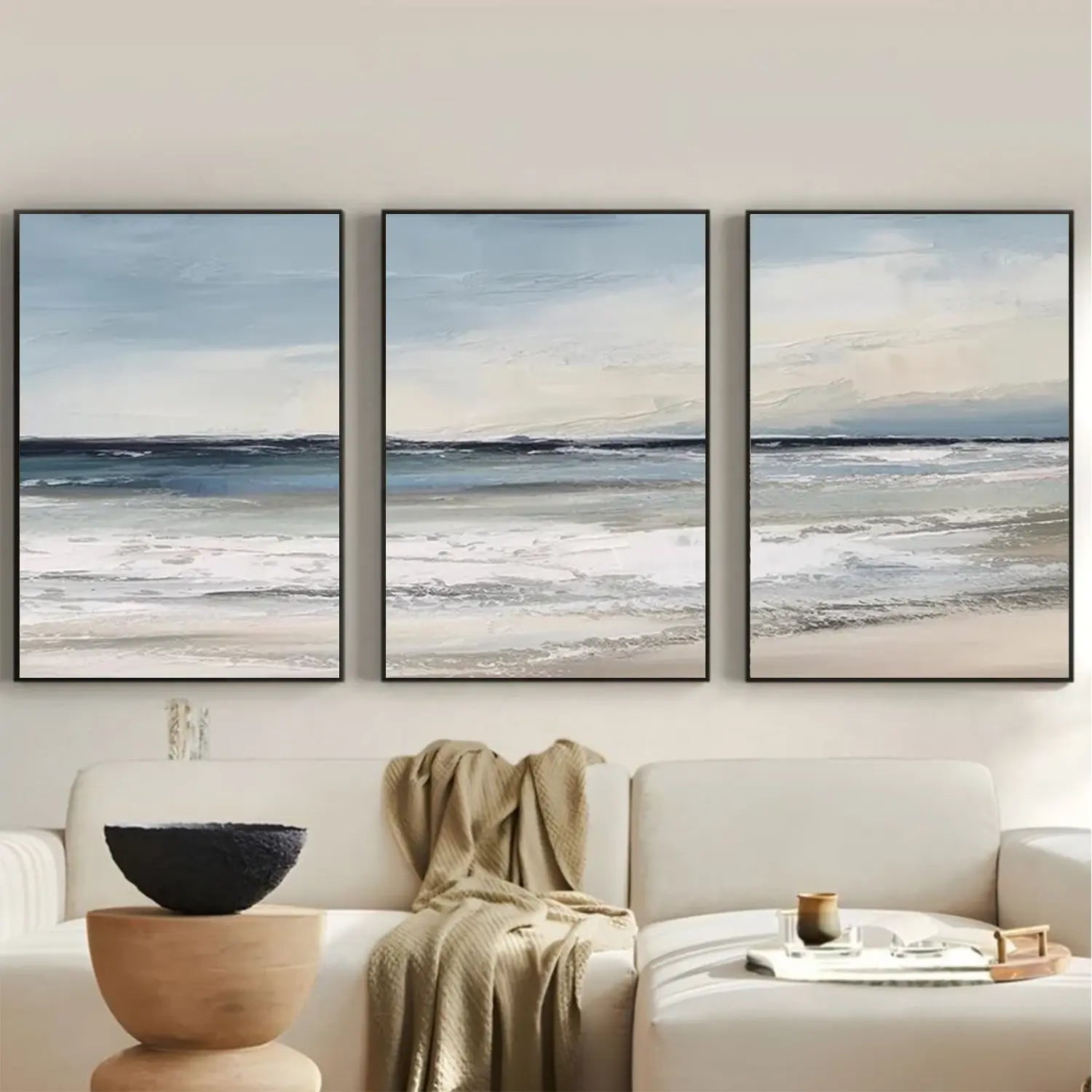Ocean And Sky Painting Set of 3