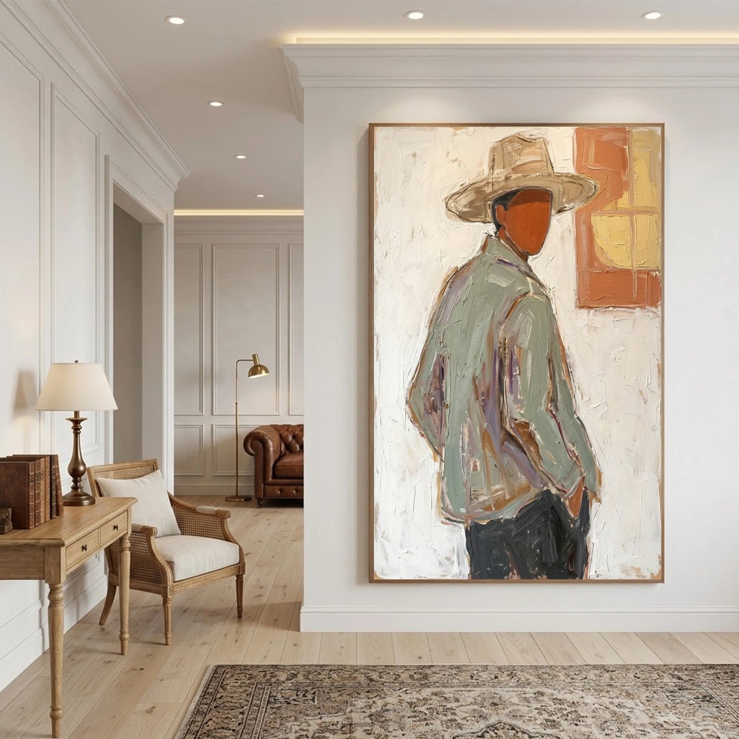 Vintage Americana Art | Desert Silence