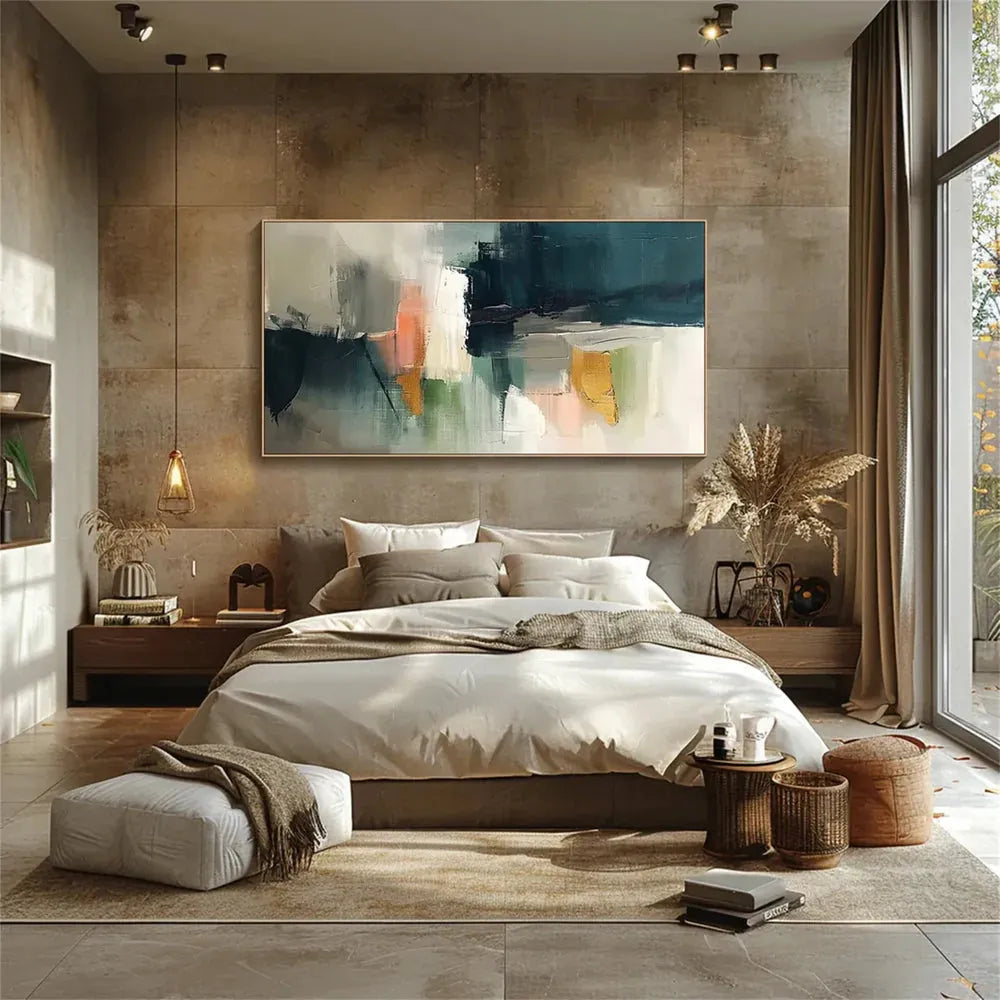 Colorful Abstract Painting Canvas #AP113