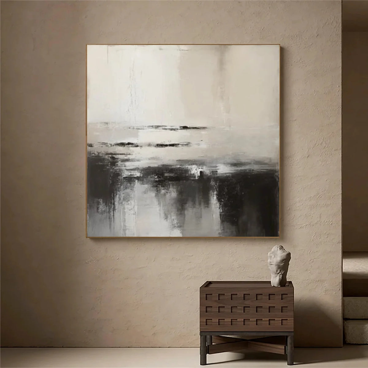 Abstract Textured Wall Art #AW193