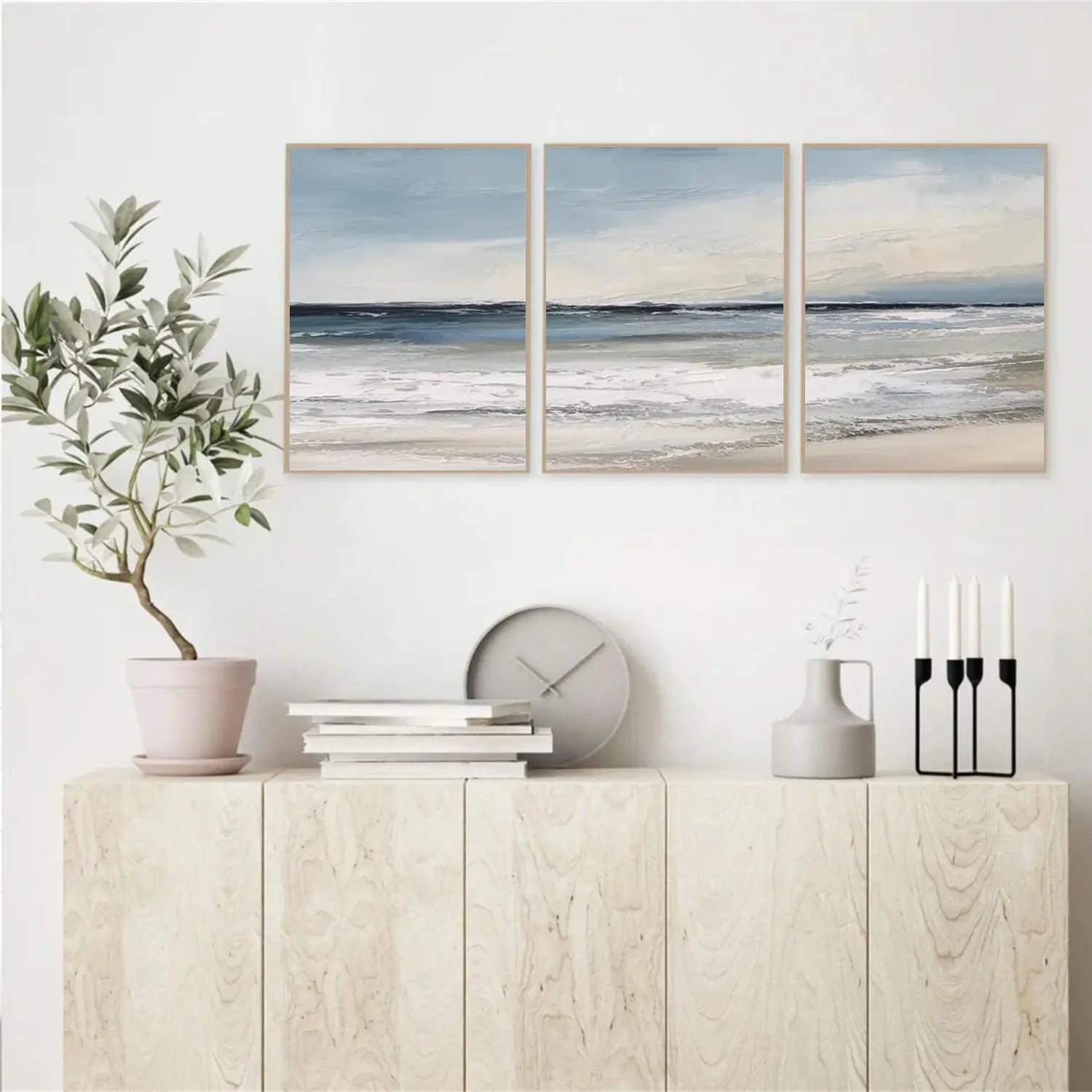 Ocean And Sky Painting Set of 3