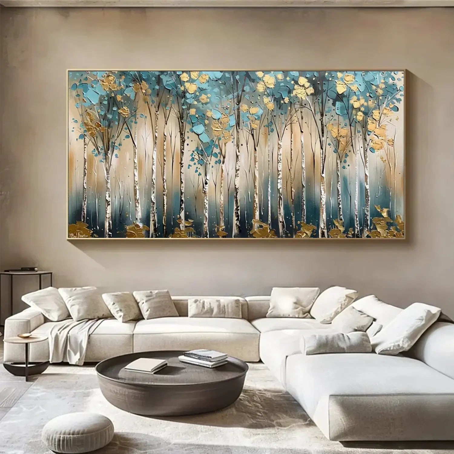 Tree Abstract Textured Wall Art