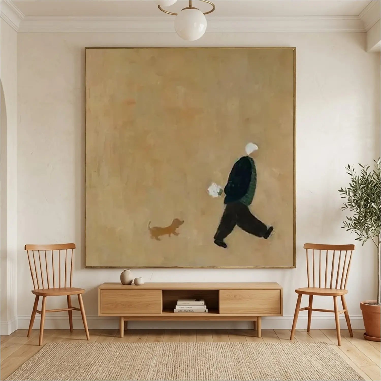 Abstract People Canvas Art