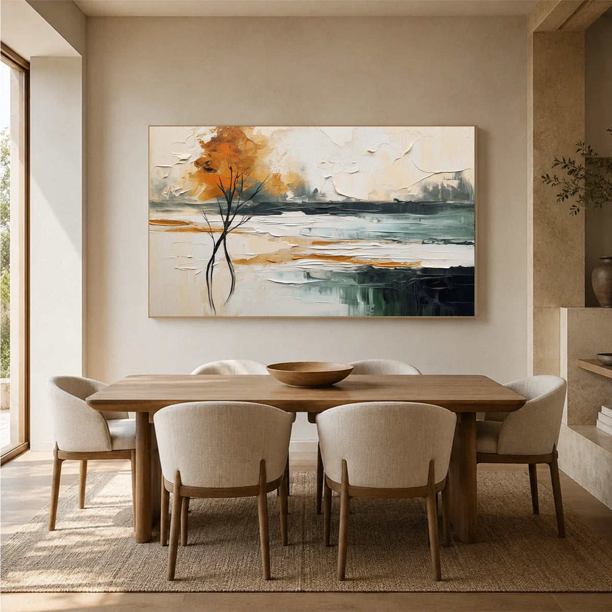 Abstract Textured Wall Art #AW163