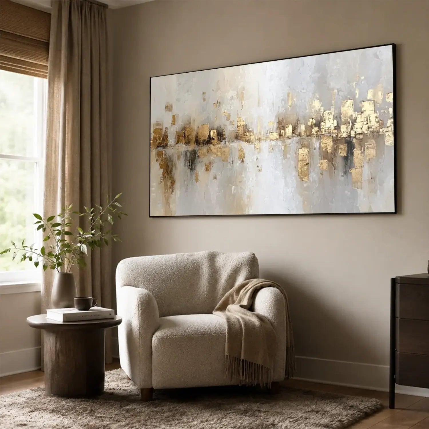 Abstract Canvas Wall Art #AW156