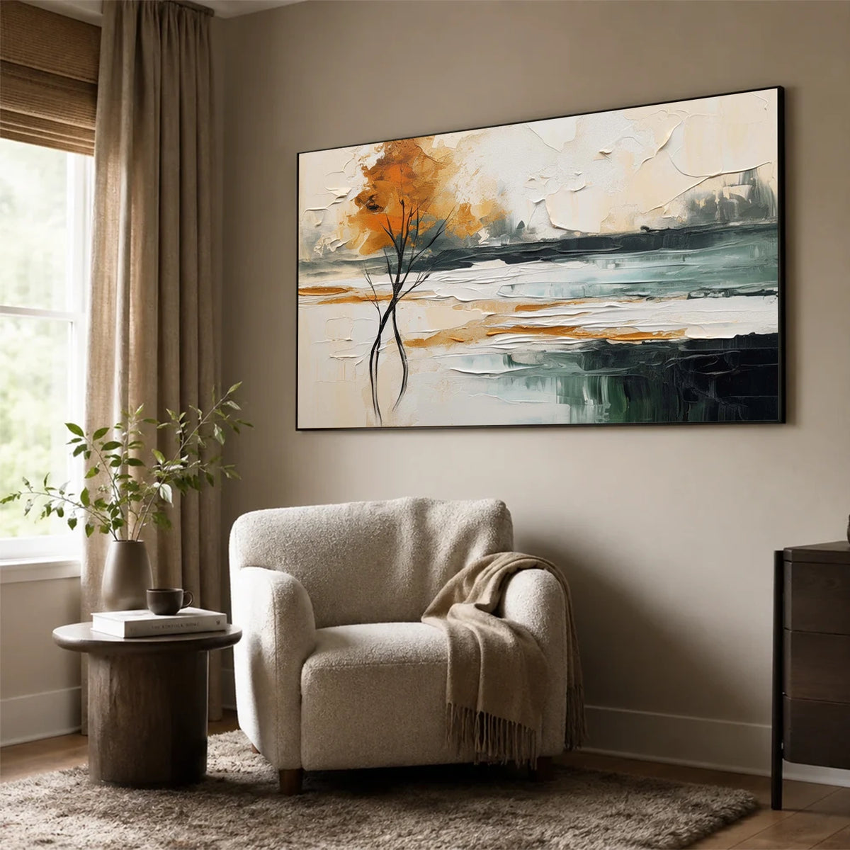 Abstract Textured Wall Art #AW163