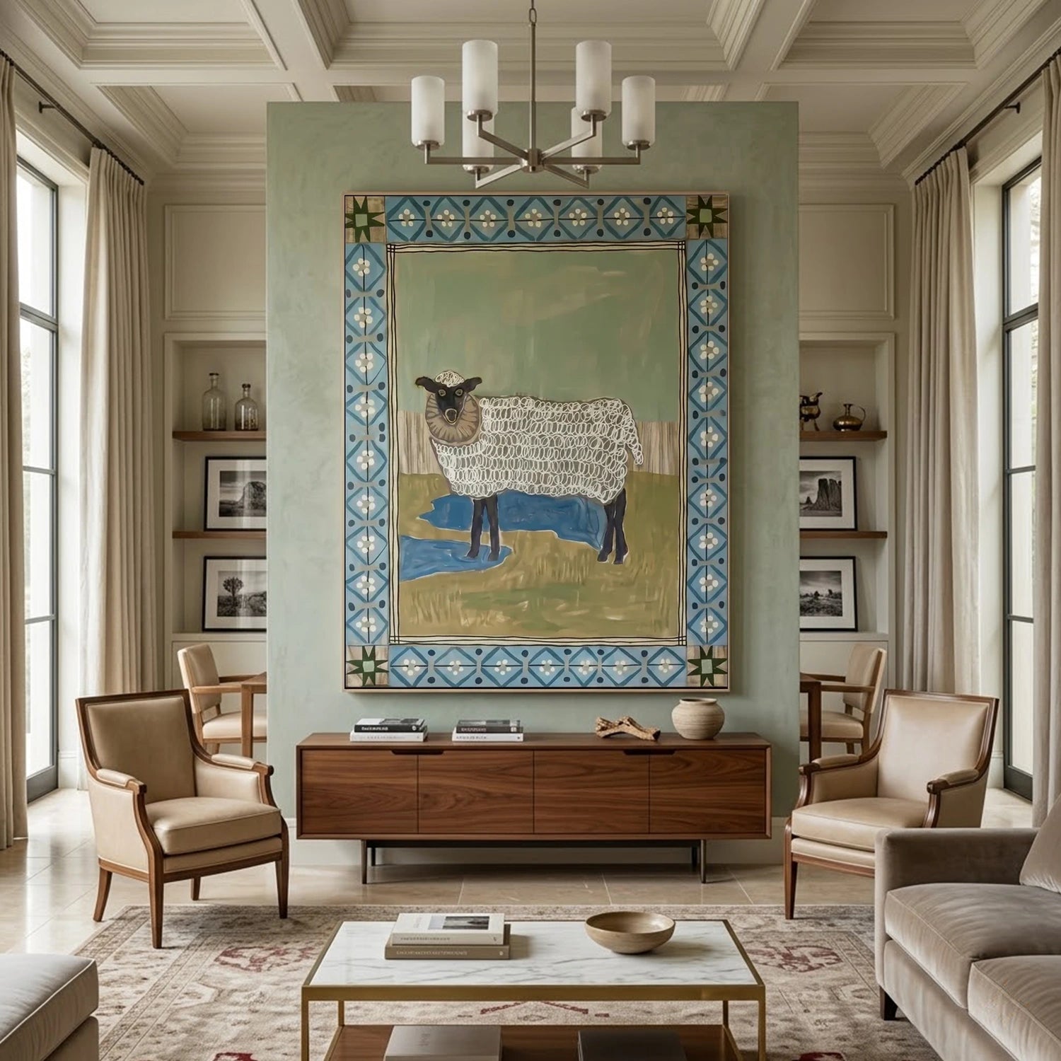 Vintage Americana Art | Still Meadow