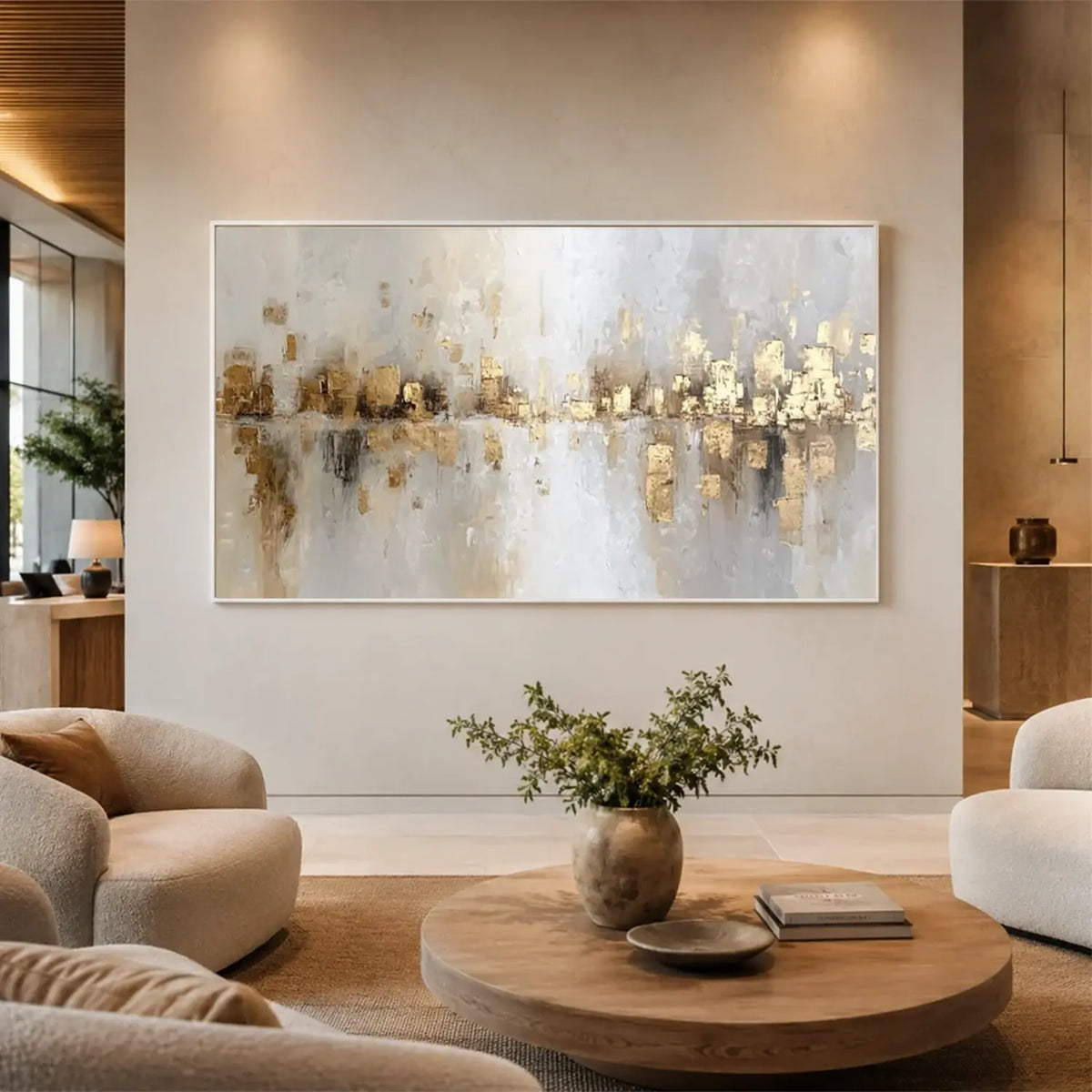Abstract Canvas Wall Art #AW156