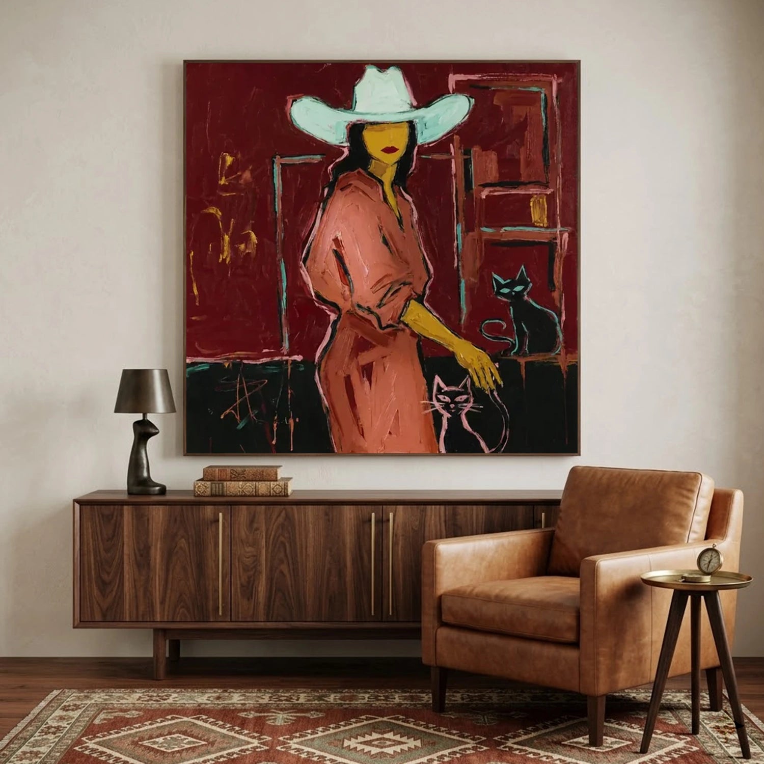 POP Art Cowgirl | Cats