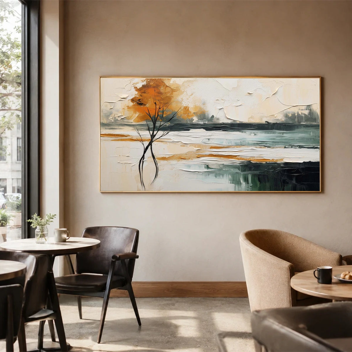Abstract Textured Wall Art #AW163
