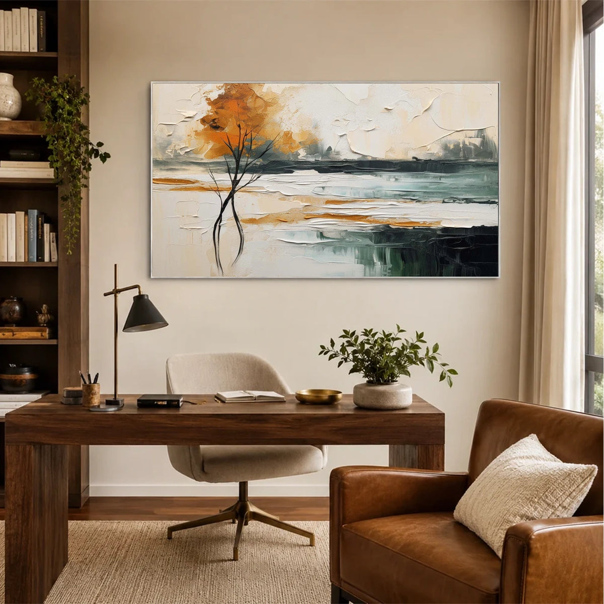 Abstract Textured Wall Art #AW163