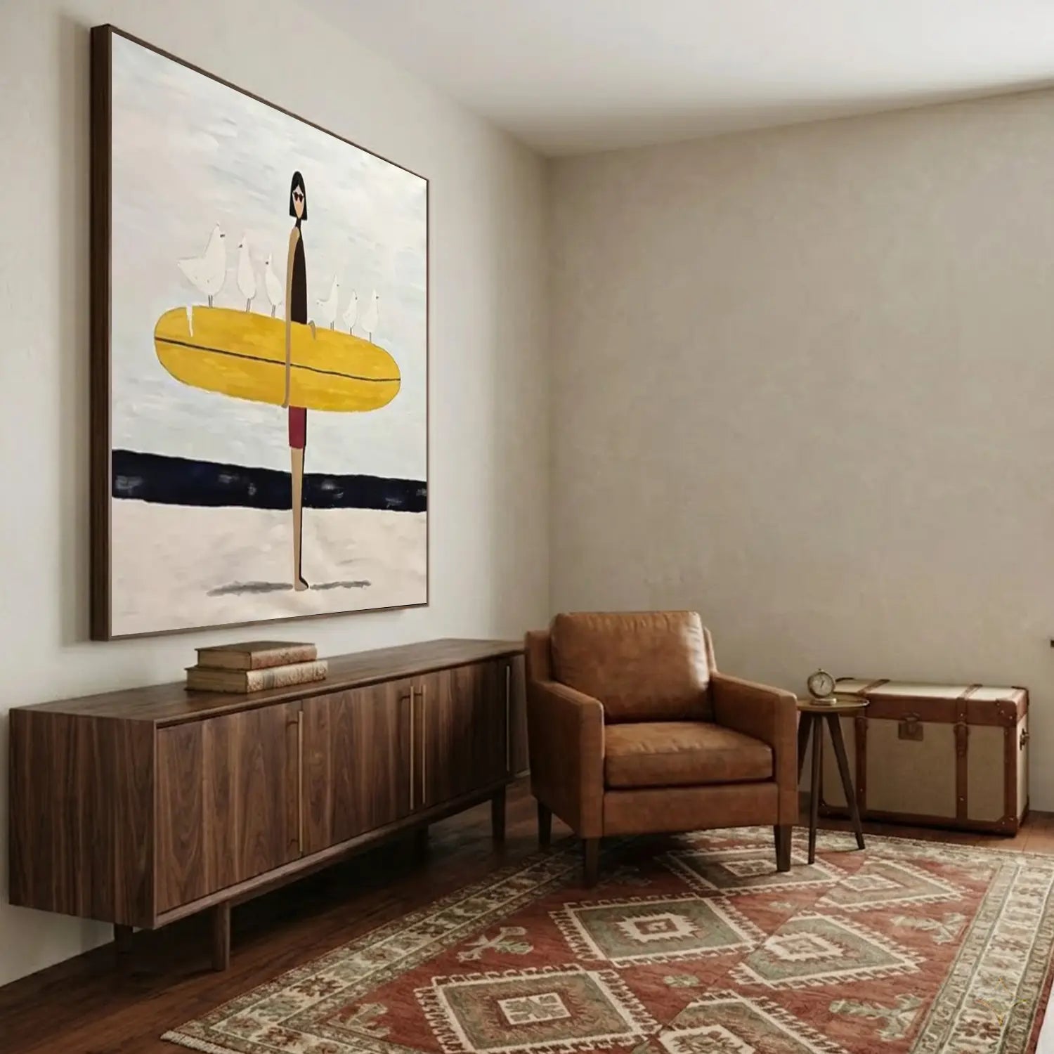 Abstract Portrait Wall Art