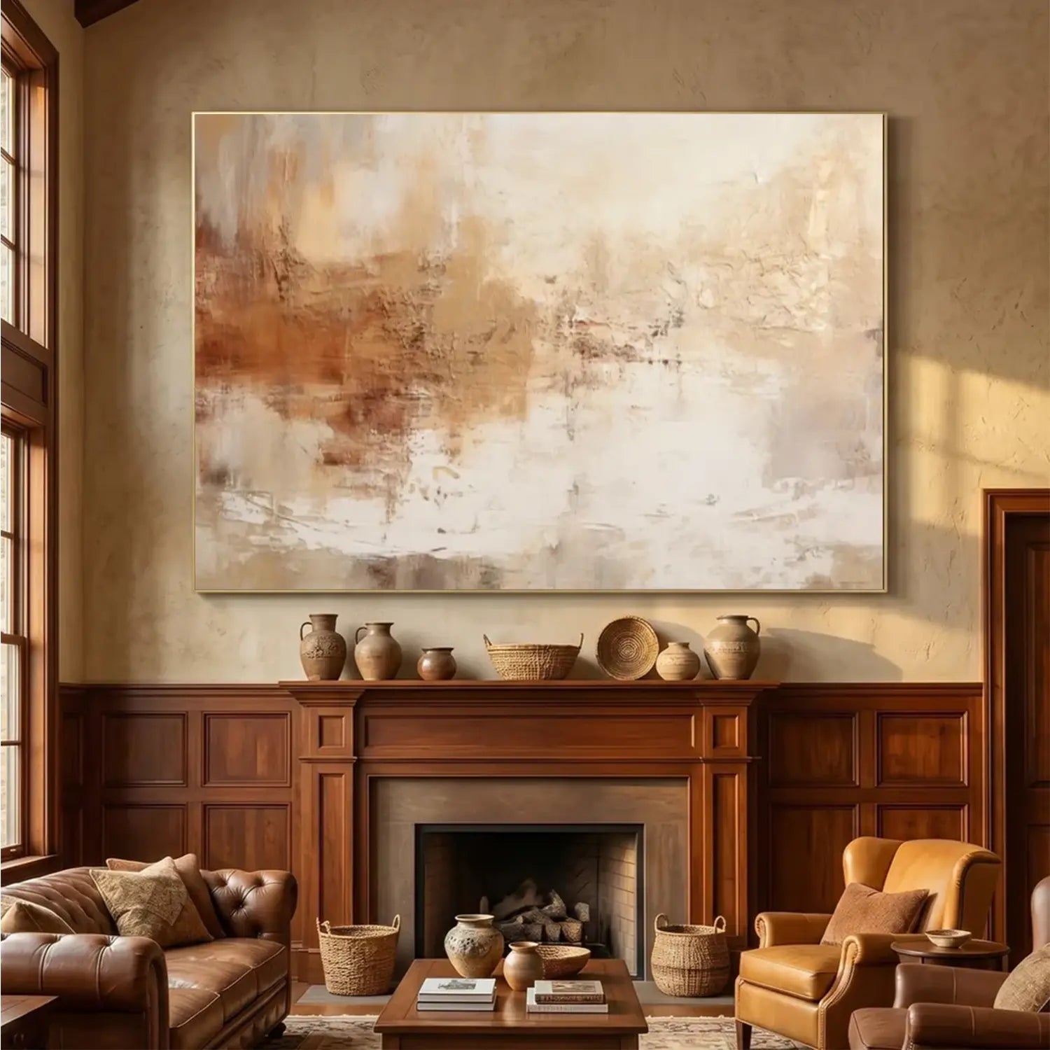Abstract Painting Canvas
