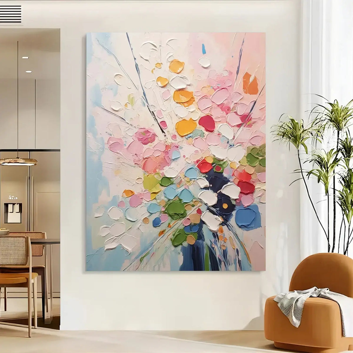 Colorful Textured Wall Art #AW176