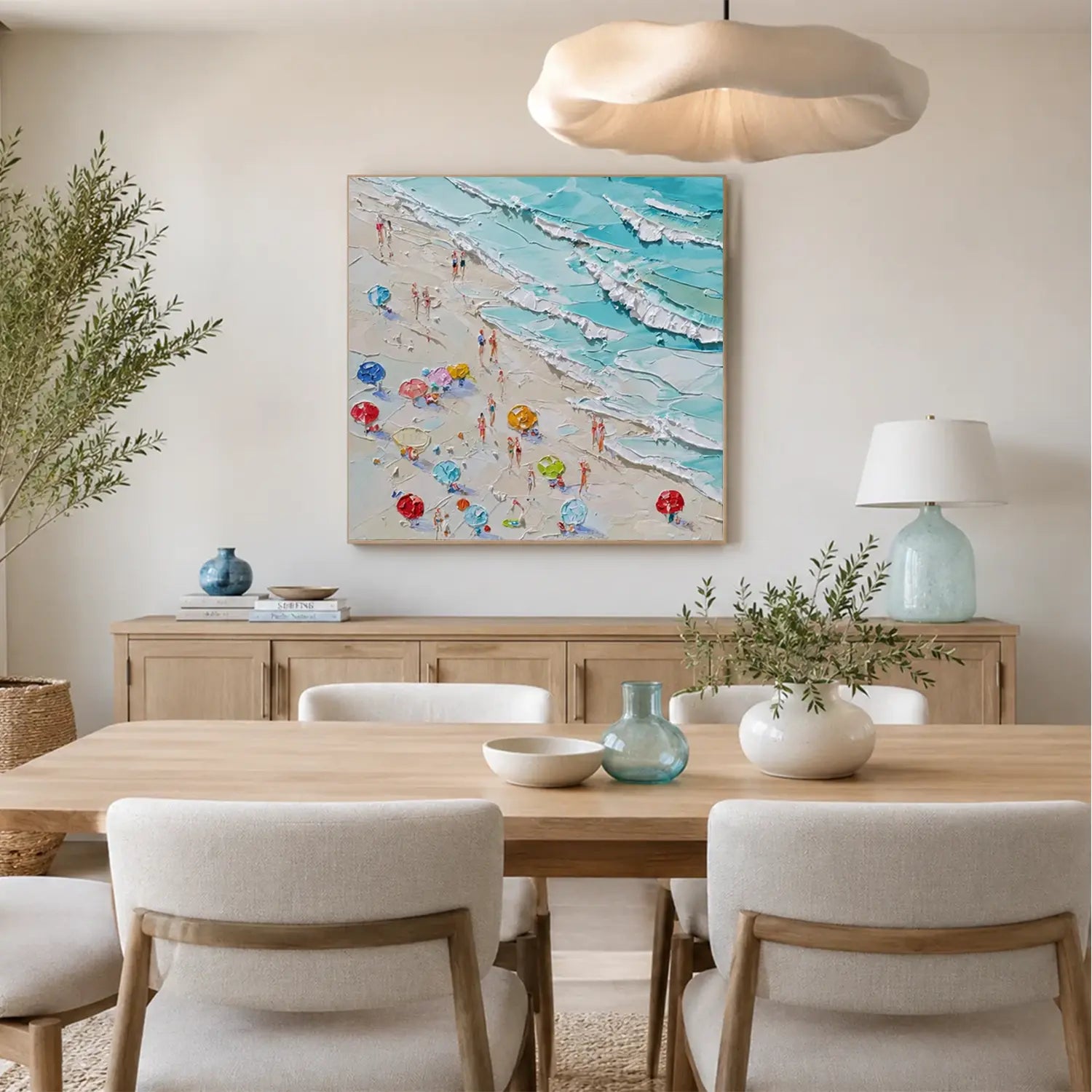 Ocean Abstract Textured Wall Art