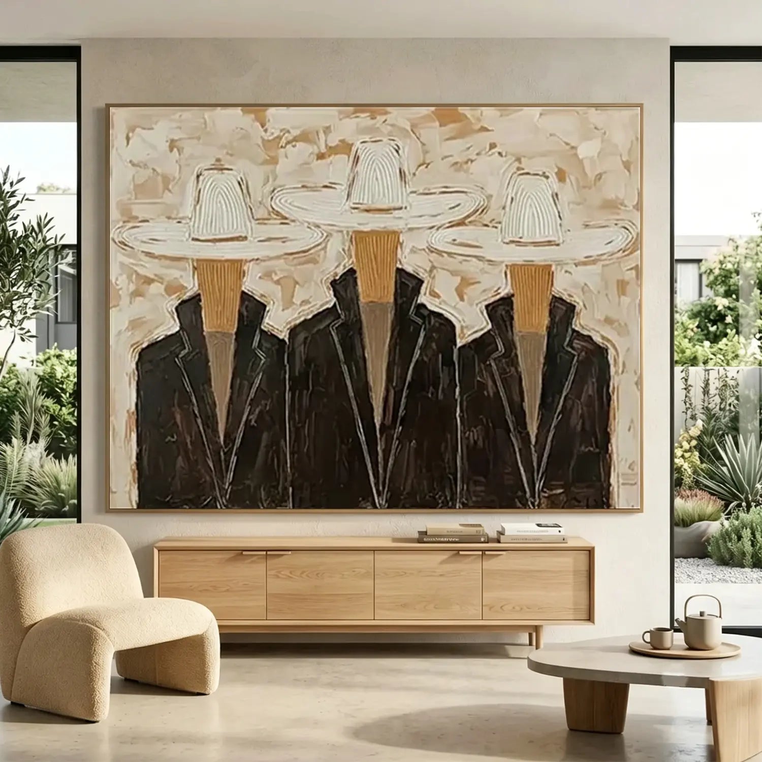 Vintage Americana Art | Sombrero Sonata