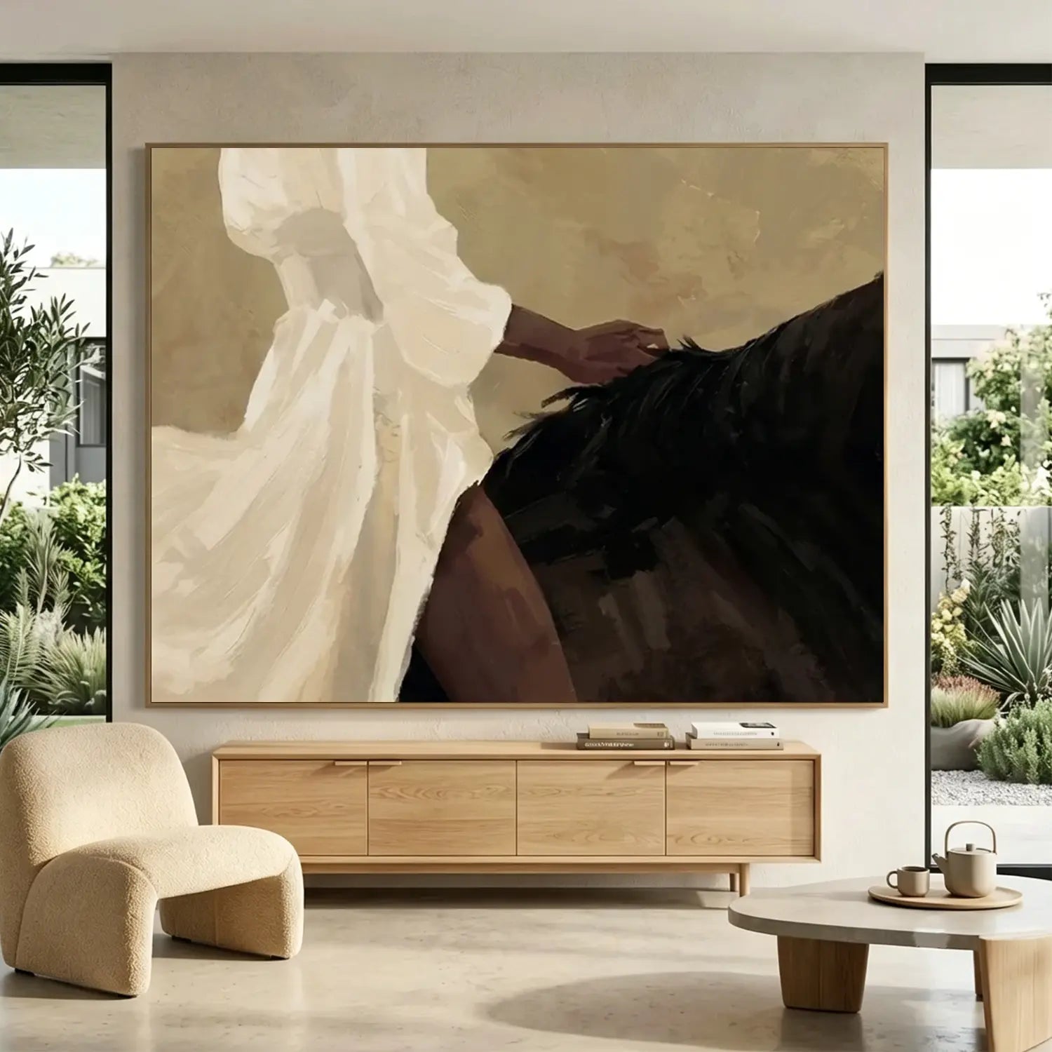 Vintage Americana Art | Quiet Saddle Grace