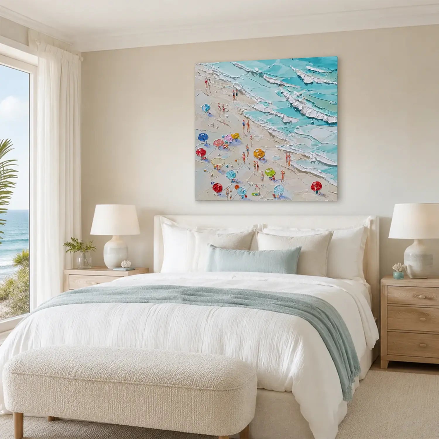 Ocean Abstract Textured Wall Art