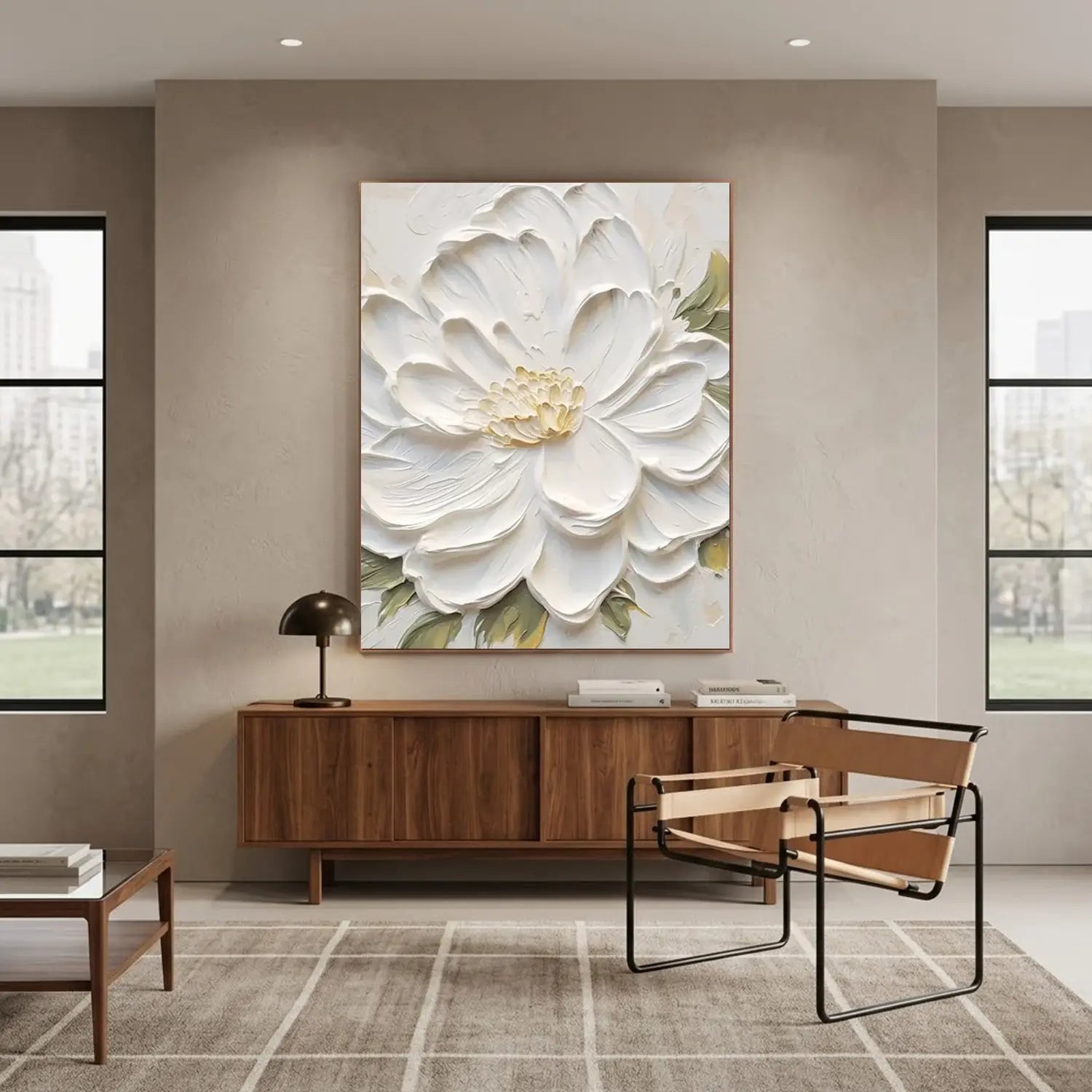 Flower And Tree Painting