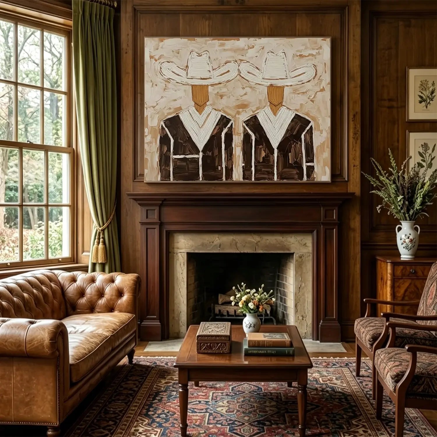 Vintage Americana Art | Mirrored Muse