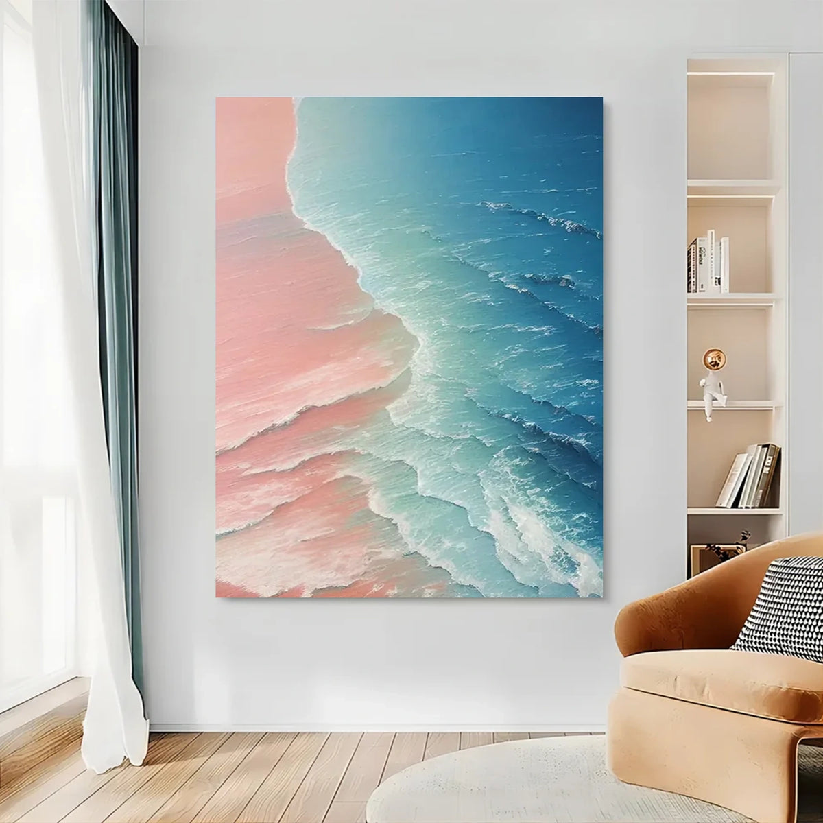 Ocean Textured Painting Canvas #OS056