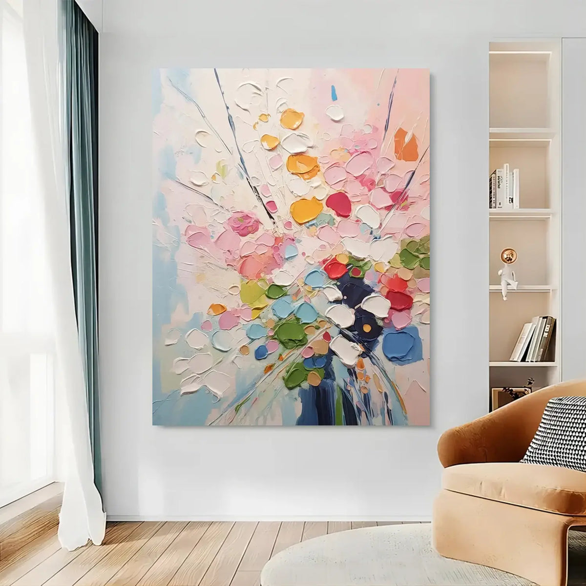 Colorful Textured Wall Art #AW176