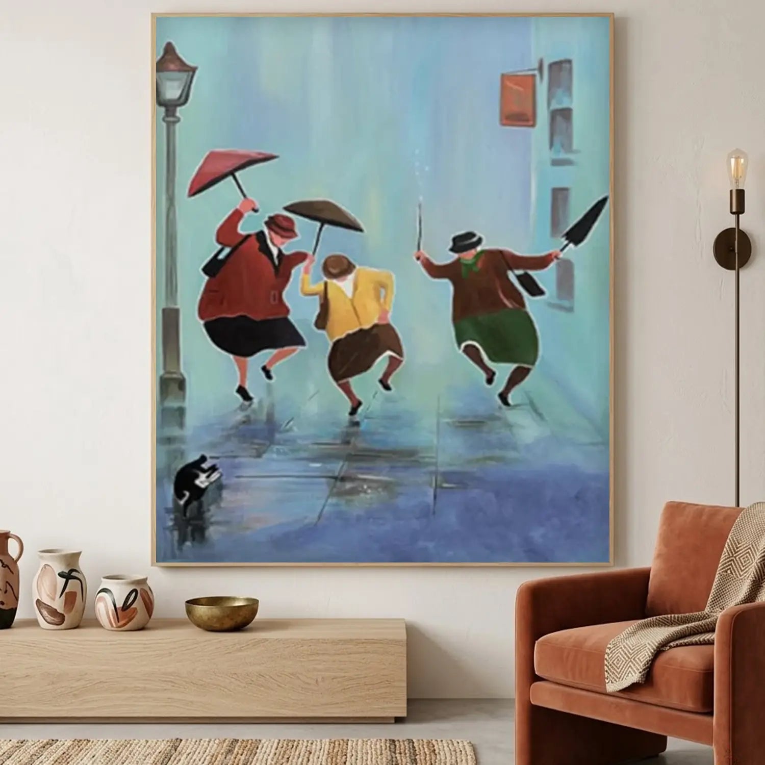 Abstract Portrait Canvas Art #AW157