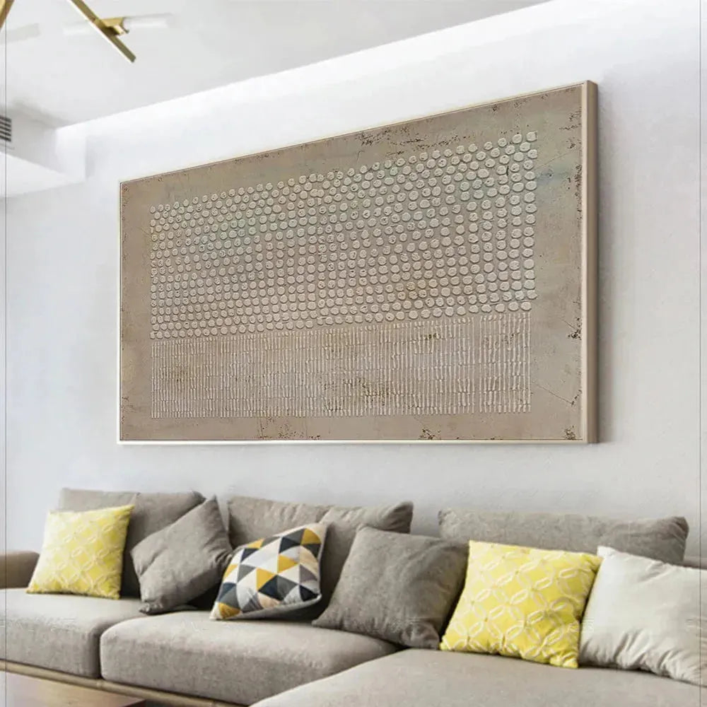 Wabi Sabi Textured Canvas Art #WS008