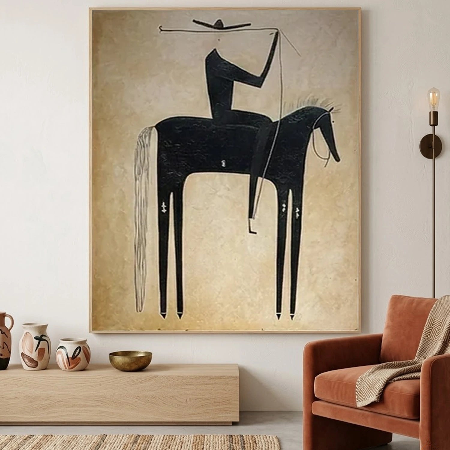 Vintage Americana Art | Silent Sentinel