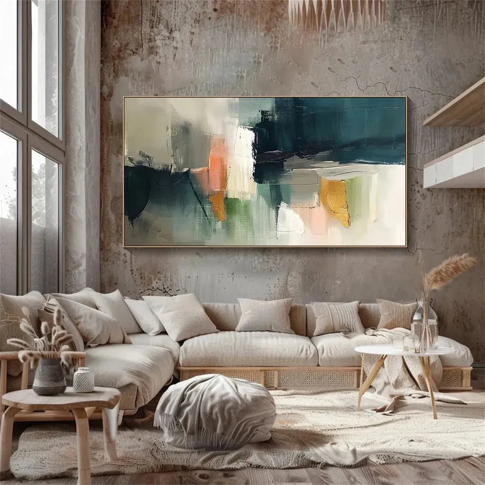 Colorful Abstract Painting Canvas #AP113