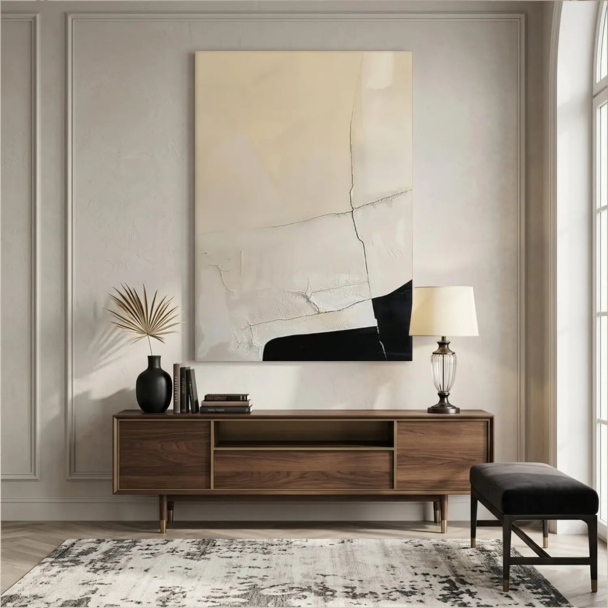Beige Wabi Sabi Canvas Art #WS027