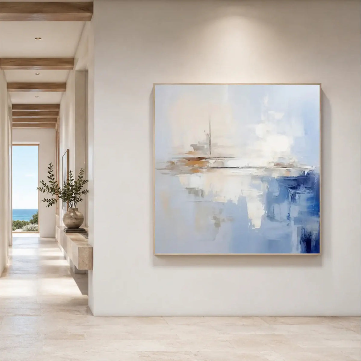 Abstract Painting Canvas #AW008