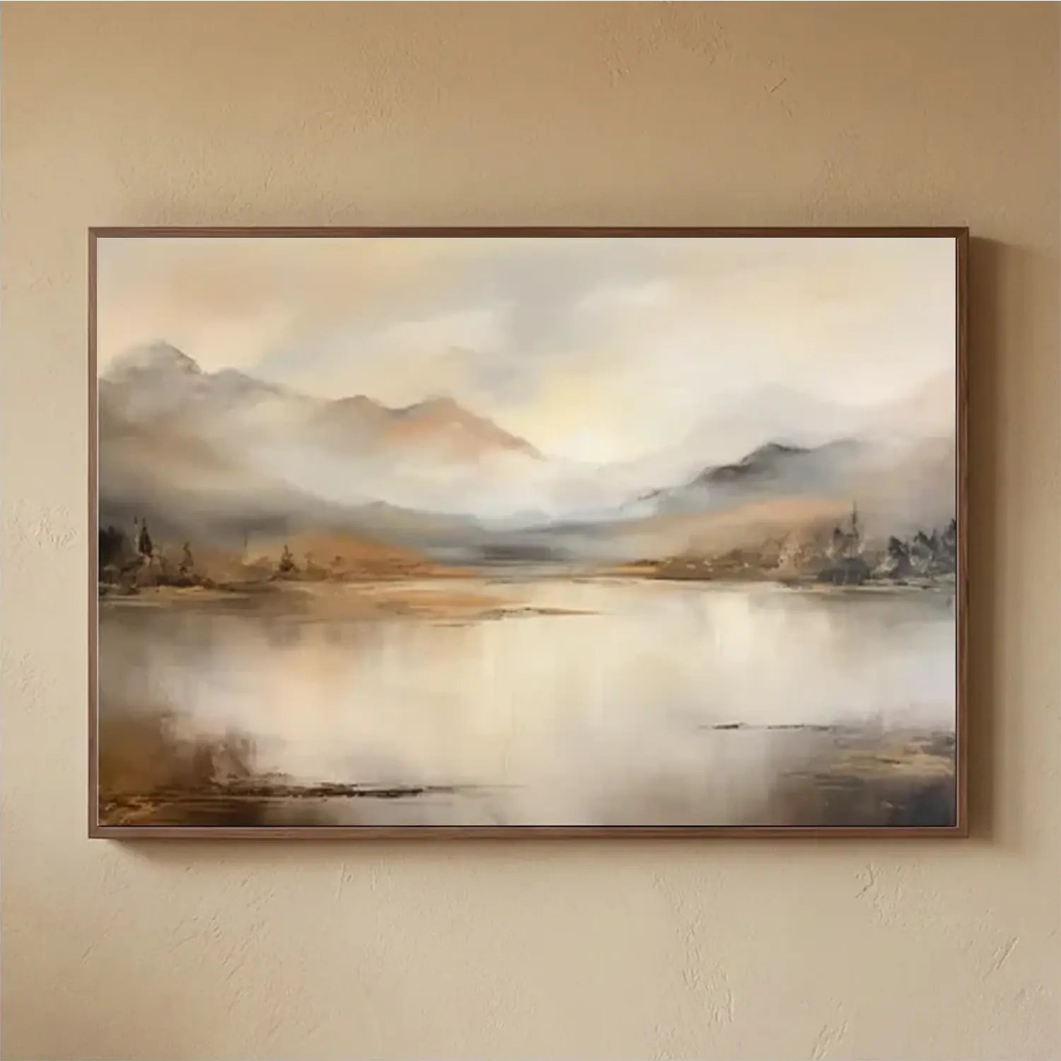 Abstract Mountain Canvas Art