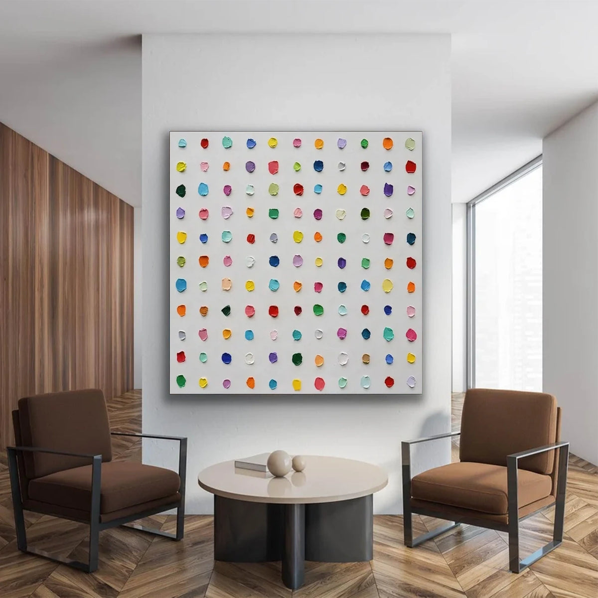 Abstract Textured Wall Art #AW192