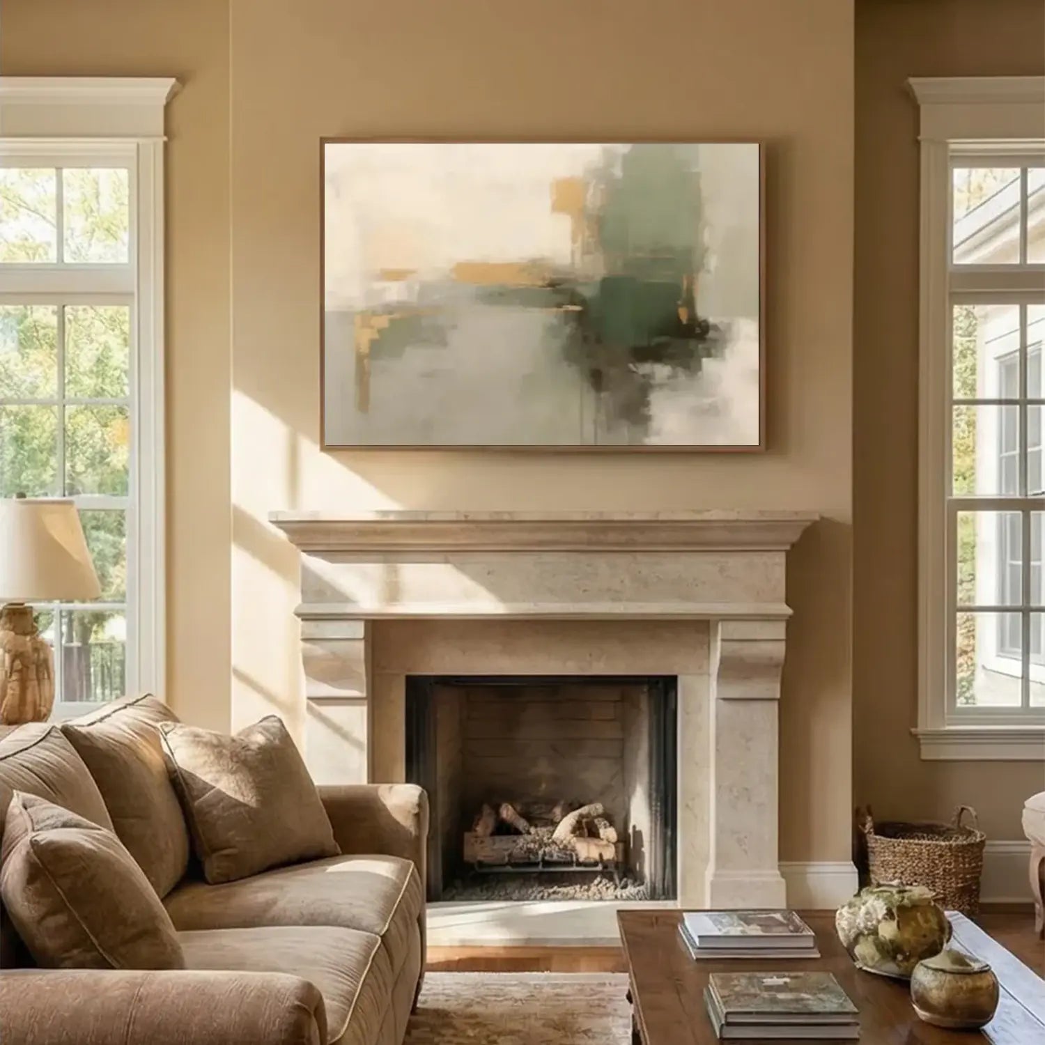 Abstract Painting Canvas