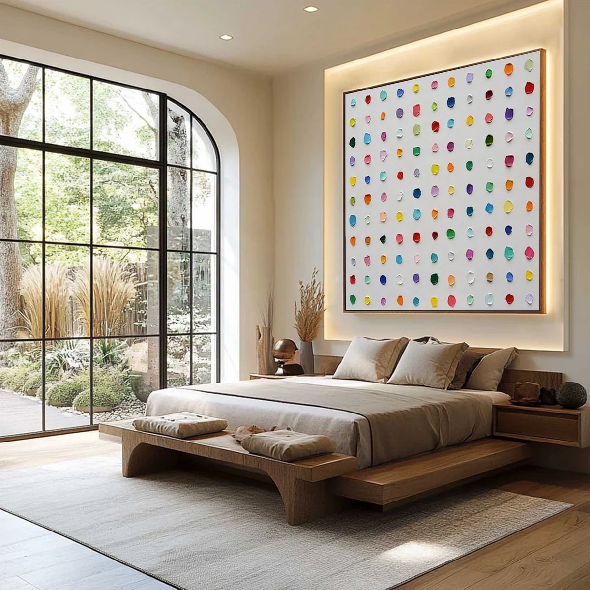Abstract Textured Wall Art #AW192