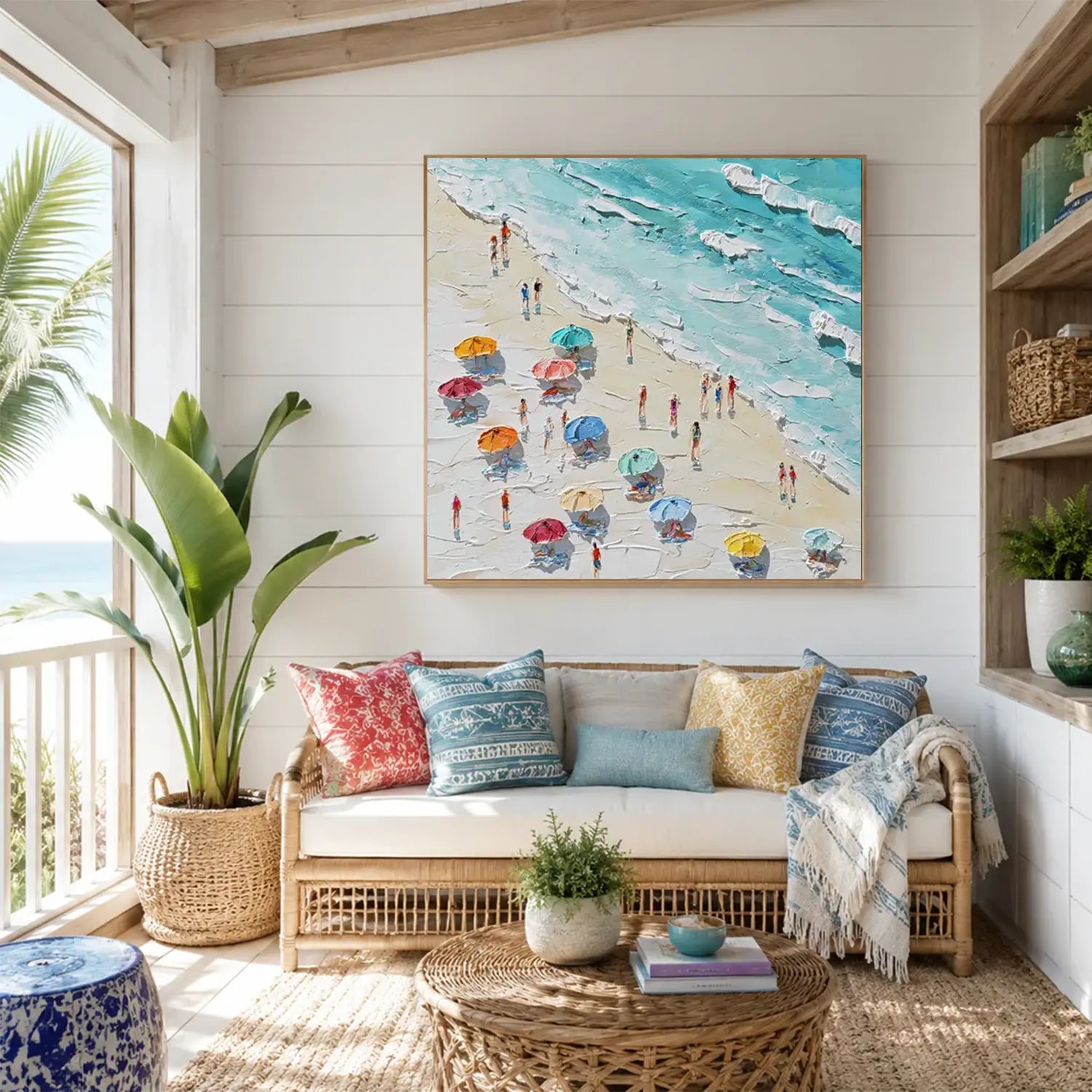 Ocean Abstract Textured Wall Art