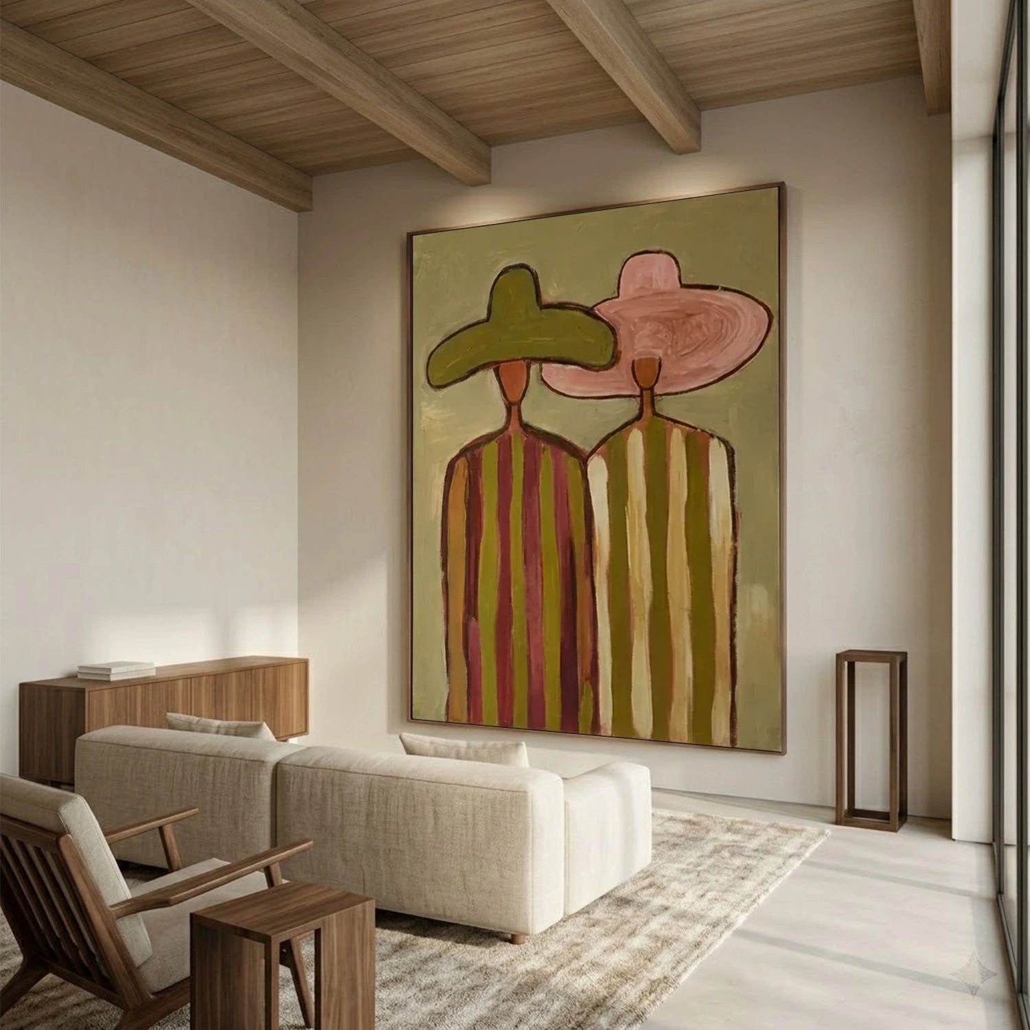 Vintage Americana Art | Harmony In Hue