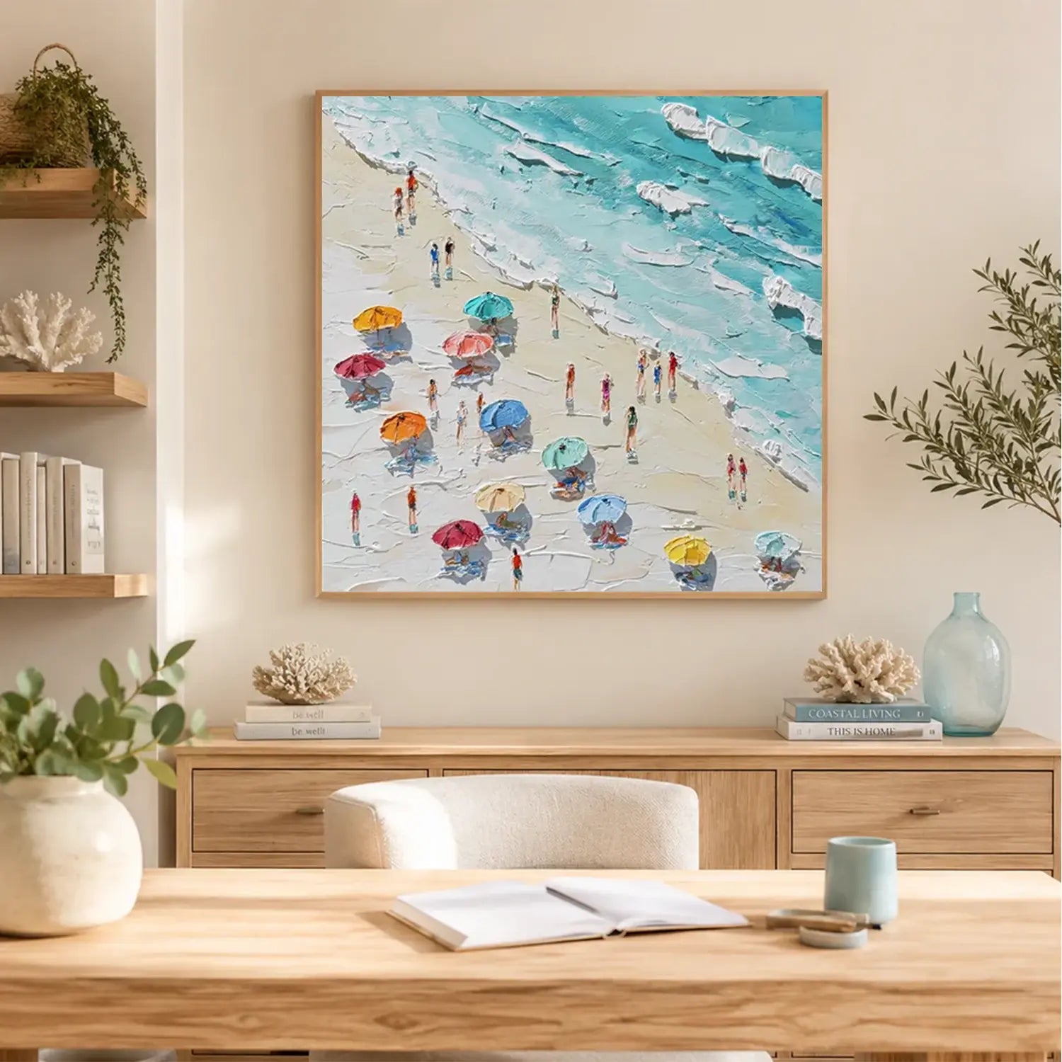 Ocean Abstract Textured Wall Art