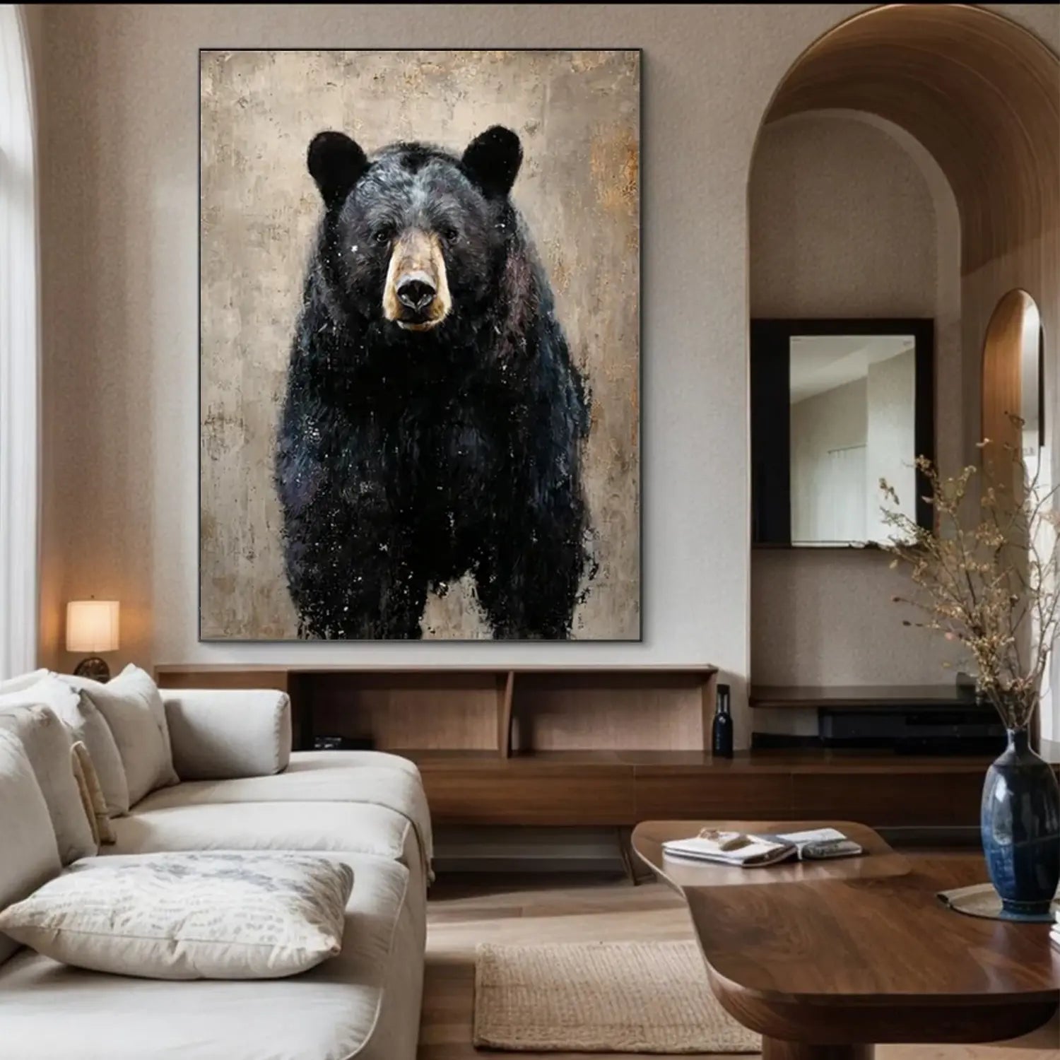 Abstract Animal Wall Art #AA022