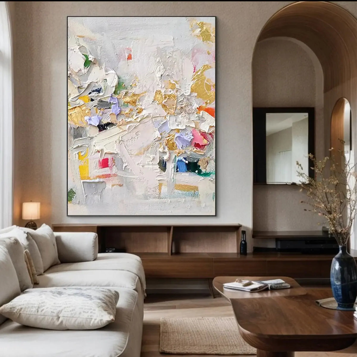 Colorful Textured Wall Art #AW179