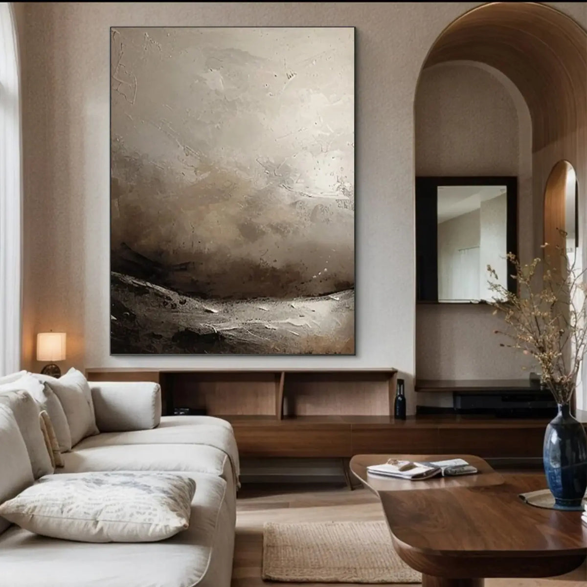 Abstract Textured Wall Art #AW161