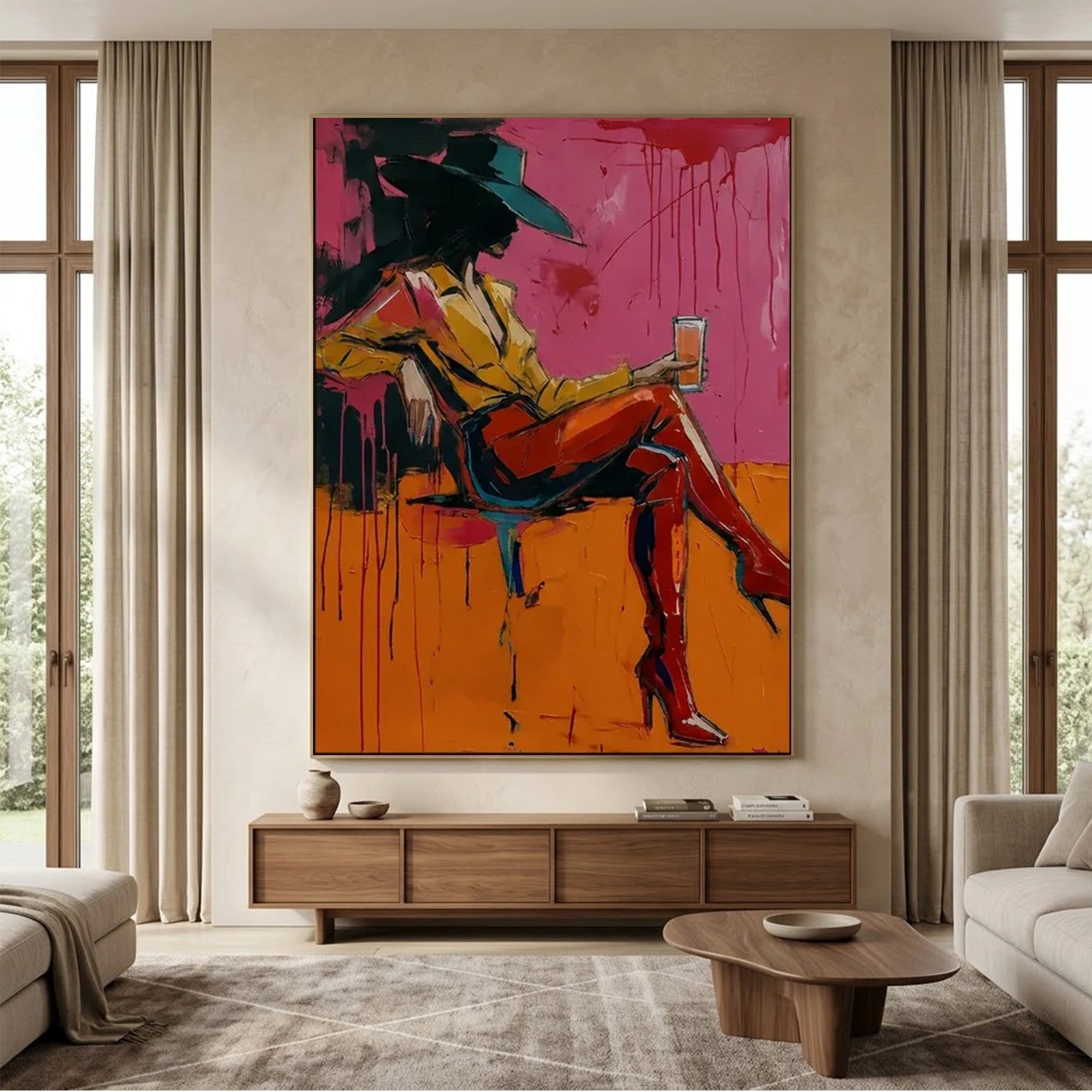 POP Art | Neon Cowgirl