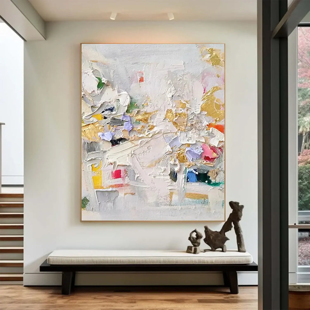 Colorful Textured Wall Art #AW179