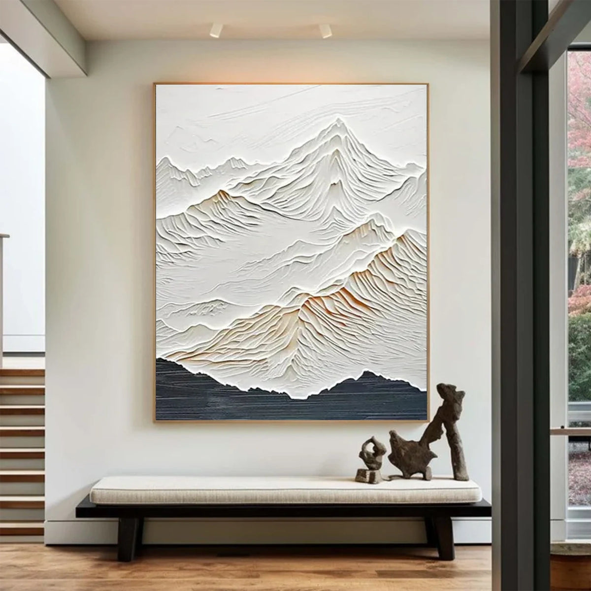 Mountain Textured Canvas Art #MM029
